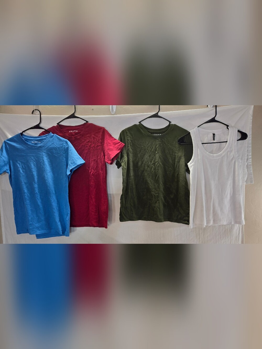 Lot of 4 American Giant Women's Size Medium Short Shirts NWOT
